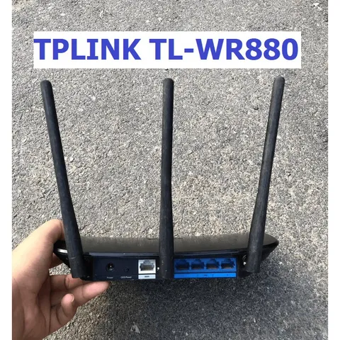 🔝 Bộ phát wifi TPLINK TL-WR880/TL-WR881/TL-890N  ( cũ ) xuyên tường 3 râu tốc độ cao băng thông 450Mbps