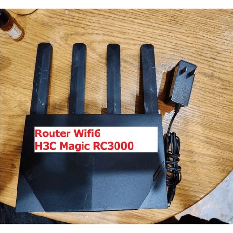 Bộ Phát WiFi 6 H3C Magic RC3000 - Router AX3000 Mbps, Hỗ Trợ MESH & Roaming, Phủ Sóng Tối Ưu Cho Diện Tích 120m² - Hàng Cũ Chất Lượng Cao
