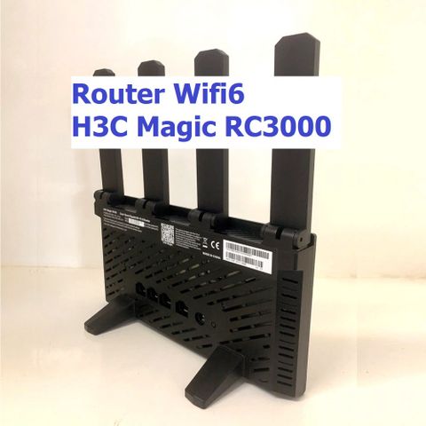 Bộ Phát WiFi 6 H3C Magic RC3000 - Router AX3000 Mbps, Hỗ Trợ MESH & Roaming, Phủ Sóng Tối Ưu Cho Diện Tích 120m² - Hàng Cũ Chất Lượng Cao