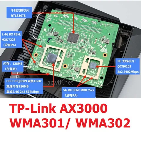 Bộ Phát Router Wifi6 TP-Link AX3000 WMA301/WMA302 - Tốc Độ Cao, Công Nghệ MESH, Bảo Mật Mạnh Mẽ, Hàng Cũ Chất Lượng Tốt