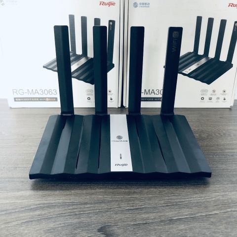 Bộ Phát Wifi 6 Ruijie RG-MA3063/RG-MA3062 - Router Wi-Fi Tốc Độ 3000Mbps Hỗ Trợ MESH - Thiết Kế Hiện Đại, Bảo Hành 3 Tháng