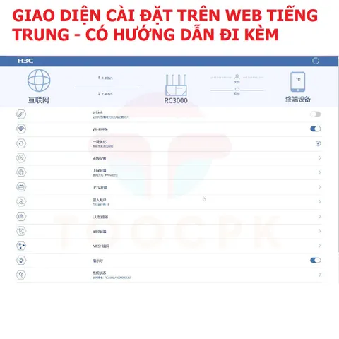 Router Wifi6 H3C Magic RC3000 AX3000 Mbps - Bộ Phát MESH 2 Băng Tần - Thiết bị Nhập Khẩu Chất lượng, Tốc độ Cao, Bảo Hành 3 Tháng