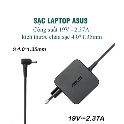 🔝 Sạc laptop Asus 19v-3.42A / 2.37A / 1.75A Loại tốt - ADAPTER ASUS - Sạc ASUS chân to / nhỏ - sạc máy tính ASUS