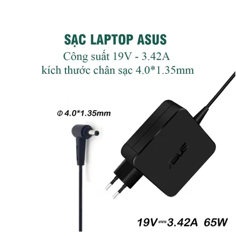🔝 Sạc laptop Asus 19v-3.42A / 2.37A / 1.75A Loại tốt - ADAPTER ASUS - Sạc ASUS chân to / nhỏ - sạc máy tính ASUS