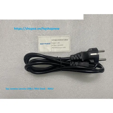 [Sạc zin] Sạc Lenovo Lenovo USB-C Mini Dock - 40AU PHỤ KIỆN LAPTOP