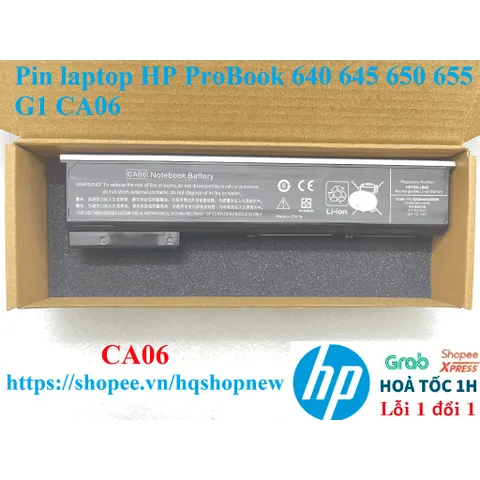 Pin laptop HP ProBook 640 645 650 655 G1 CA06 PHỤ KIỆN LAPTOP