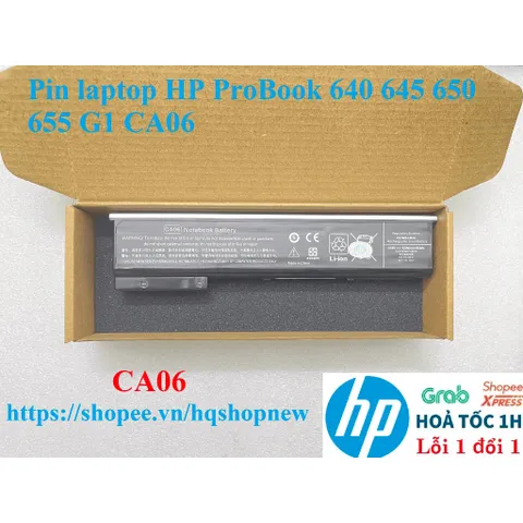 Pin laptop HP ProBook 640 645 650 655 G1 CA06 PHỤ KIỆN LAPTOP