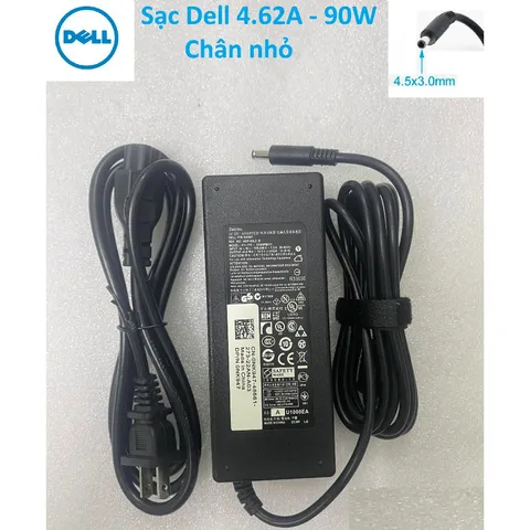 🔝 Sạc Laptop Dell 19.5V - 2.31A - 45W / 19.5V - 3.34A - 65W / 19.5V - 4.62A - 90W Chân to Chân nhỏ Sạc máy tính DELL 45