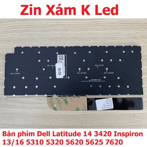 🔝 Bàn phím Dell Latitude 14 3420 Inspiron 13/16 5310 5320 5620 5625 7620