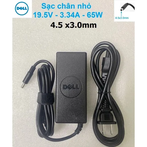 🔝 Sạc Laptop Dell 19.5V - 4.62A - 90W / 19.5V - 3.34A - 65W Chân to / Chân nhỏ Sạc máy tính
