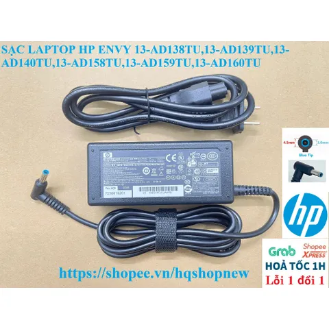 [Sạc zin] SẠC LAPTOP HP ENVY 13-AD138TU,13-AD139TU,13-AD140TU,13-AD158TU,13-AD159TU,13-AD160TU PHỤ KIỆN LAPTOP