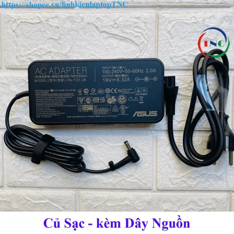 Sạc Laptop Asus Gaming 19V 6.32A (120W) GL551 GL551JM GL551JW GL551JX GL552 GL552JX GL552VX GL552VW G73 Hàng ZIN Cao Cấp
