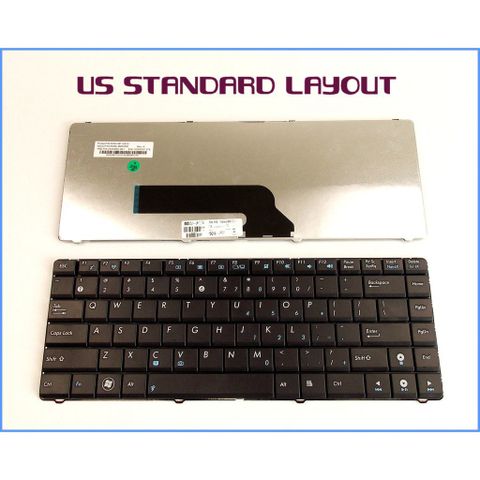 Bàn Phím Laptop ASUS K40IN K40IJ K40 X8A X8AIJ - Phụ Kiện Thay Thế Chất Lượng Cao, US Layout, Bảo Hành 09 Tháng