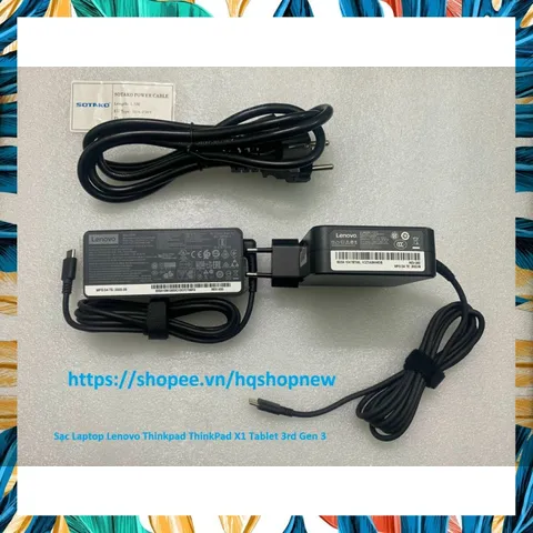 [Sạc zin] Sạc Laptop Lenovo Thinkpad ThinkPad X1 Tablet 3rd Gen 3 PHỤ KIỆN LAPTOP