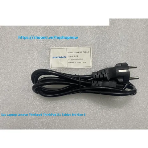 [Sạc zin] Sạc Laptop Lenovo Thinkpad ThinkPad X1 Tablet 3rd Gen 3 PHỤ KIỆN LAPTOP