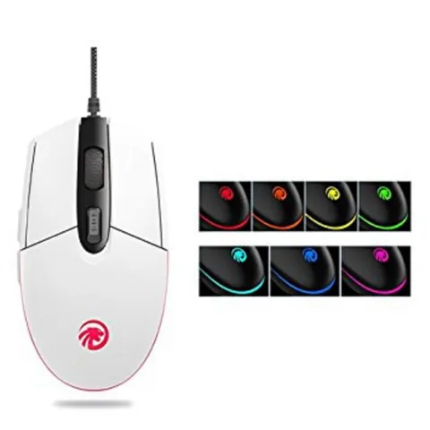 🔆 Chuột Gaming Fmouse Professional Ergonomic độ phân giải 3200dpi có hỗ trợ phần mềm đi kèm tùy chỉnh LED , DPI chuyên