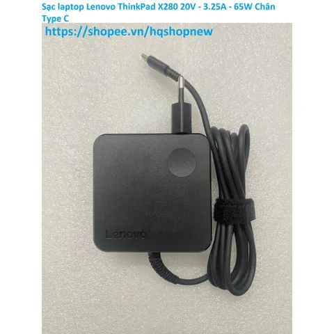 [Sạc zin] Sạc laptop Lenovo ThinkPad X280 20V - 3.25A - 65W Chân Type C PHỤ KIỆN LAPTOP