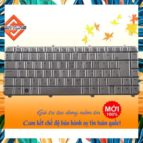 Bàn Phím Laptop HP Dv5 Dv5-1000 Dv5-1100 Dv5-1200 Bạc - Phụ Kiện Chính Hãng Chất Lượng Cao, Độ Nhạy Tốt, Bảo Hành 9 Tháng