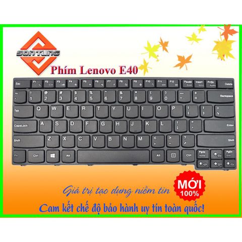 Bàn Phím Laptop Lenovo E40-30 E40-45 E40-70 E40-80 E40-81 - Thay Thế Chuẩn US, Bảo Hành 09 Tháng, Chất lượng Cao, Đổi Mới 1 Đổi 1