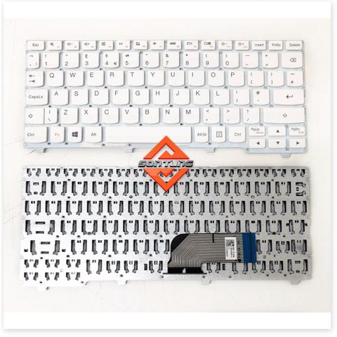 Bàn Phím Laptop Lenovo Ideapad 100S-11 Màu Trắng, US Layout, Độ Nhạy Cao, Bảo Hành 09 Tháng, Chất Lượng Tốt