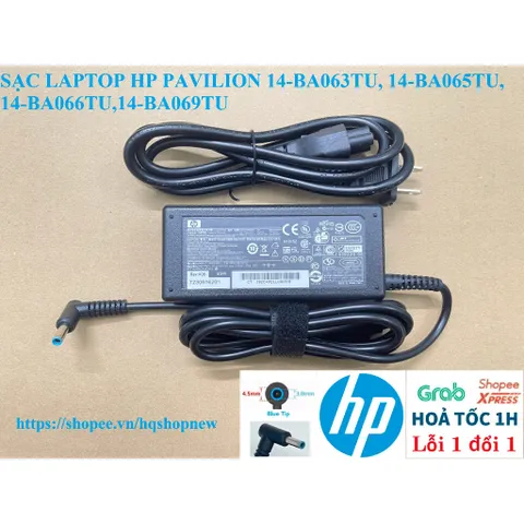 [Sạc zin] SẠC LAPTOP HP PAVILION 14-BA063TU, 14-BA065TU, 14-BA066TU,14-BA069TU PHỤ KIỆN LAPTOP