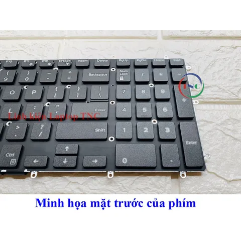 Bàn phím Laptop Dell Vostro 5568 3580 7570 7580 Model P65F Zin có Led / Không Led - phím trong máy PHỤ KIỆN LAPTOP