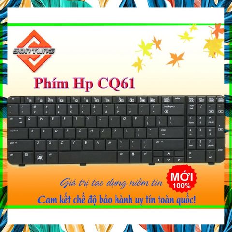 Bàn Phím Laptop HP Compaq CQ61 G61 - Phụ Kiện Thay Thế Uy Tín, Độ Nhạy Cao, Bảo Hành 09 Tháng