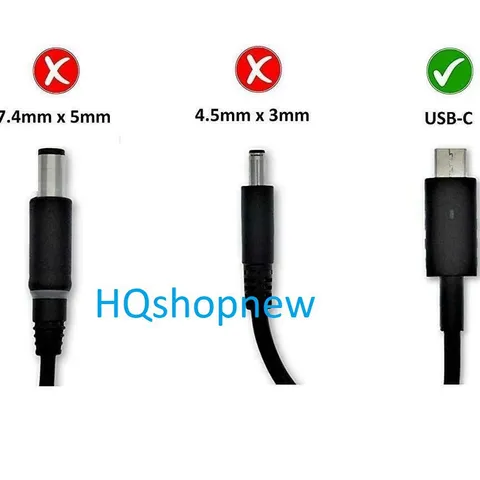 Sạc laptop Dell Precision 5530 5540 XPS 9575 9570 20V - 6.5A - 130W Chân type usb C PHỤ KIỆN LAPTOP
