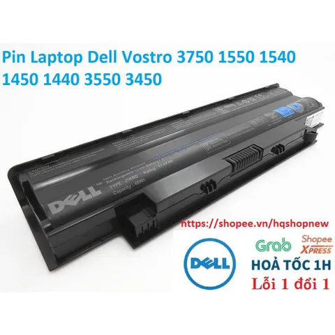 Pin Laptop Dell Vostro 3750 1550 1540 1450 1440 3550 3450 PHỤ KIỆN LAPTOP