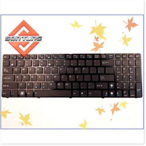 Bàn phím Laptop Asus K50 K60 K50AB N50 G70 P50IJ X5DIJ X5DC K70 X66IC K61 - Hàng Nhập Khẩu, Độ Nhạy Cao, Bảo Hành 09 Tháng