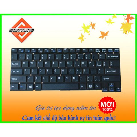 Bàn Phím Laptop SONY VAIO T13 SVT13 SVT14 - Phím Thay Thế US Layout, Bảo Hành 09 Tháng, Đổi Mới Lỗi Nhà Sản Xuất