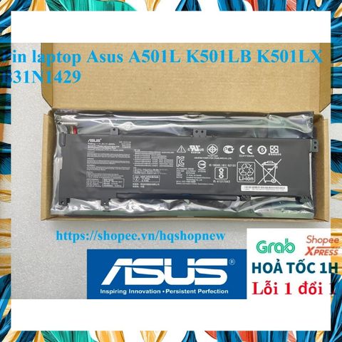 Pin Laptop Asus K501U K501UX K501UB K501UW - Pin mới 100%, bảo hành đổi mới, chất lượng cao, phụ kiện chính hãng