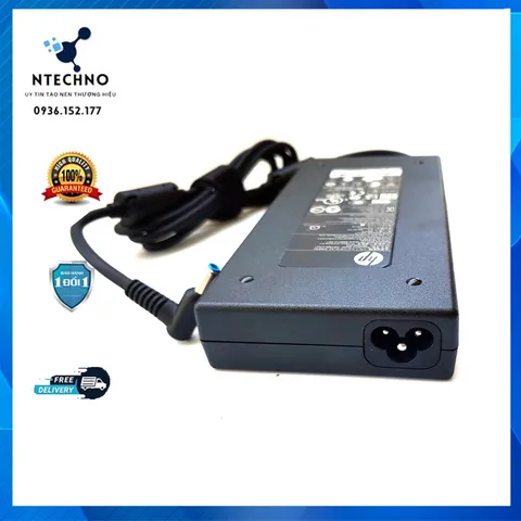 🔝 Sạc Laptop HP Compad 19.5V 7.7A 150W Slim mỏng ( chân kim nhỏ 4.5*3.0mm) [pt]Tặng kèm dây nguồn Bảo hành 12 Tháng
