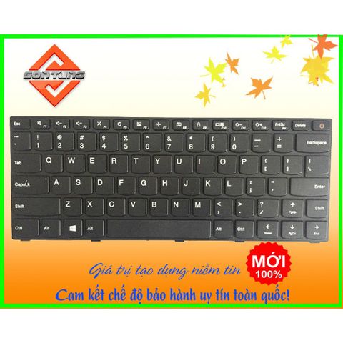 Bàn Phím Laptop Lenovo Ideapad 110-14 110-14ISK US - Thay Thế Chất Lượng Cao, Bảo Hành 09 Tháng, Không Chập Phím