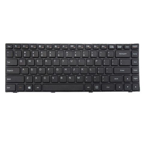Bàn phím laptop Lenovo Ideapad 100-14iby - Phụ kiện thay thế chất lượng cao, bảo hành 09 tháng, dễ dàng thay thế, chuẩn US Layout