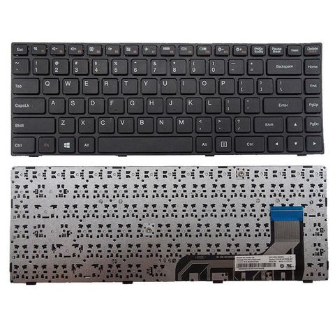 Bàn phím laptop Lenovo Ideapad 100-14iby - Phụ kiện thay thế chất lượng cao, bảo hành 09 tháng, dễ dàng thay thế, chuẩn US Layout