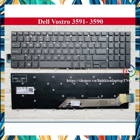 Bàn Phím Laptop Dell Vostro 3591 3590 Zin có Led / Không Led - phím trong máy PHỤ KIỆN LAPTOP