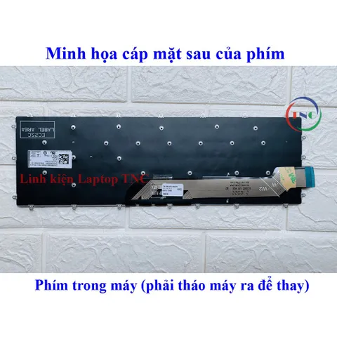Bàn Phím Laptop Dell Vostro 3591 3590 Zin có Led / Không Led - phím trong máy PHỤ KIỆN LAPTOP