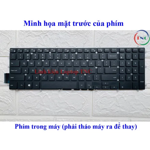 Bàn Phím Laptop Dell Vostro 3591 3590 Zin có Led / Không Led - phím trong máy PHỤ KIỆN LAPTOP