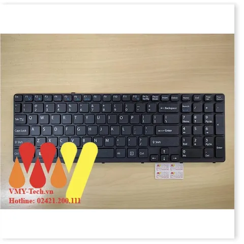 🔜 Bàn phím laptop Sony Vaio SVE-15 SVE15 SVE15115YCB SVE15115YCP SVE151D11L SVE151D11M 149091911ES MỚI 100%