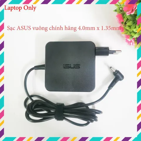 🔝 Sạc laptop Asus vuông Zin 19v-3.42a/2.37a cao cấp chính hãng, adapter asus chân to/nhỏ hàng nhập khẩu