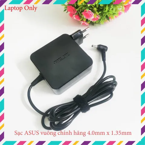 🔝 Sạc laptop Asus vuông Zin 19v-3.42a/2.37a cao cấp chính hãng, adapter asus chân to/nhỏ hàng nhập khẩu