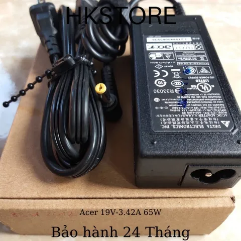🔝 Sạc Laptop Acer 19V-3.42A 65W Acer 4710 4736 4810 4830 5830 X401 X402 X301 X501 4750 5810 sf531 V5-471 V5-473 V5-531