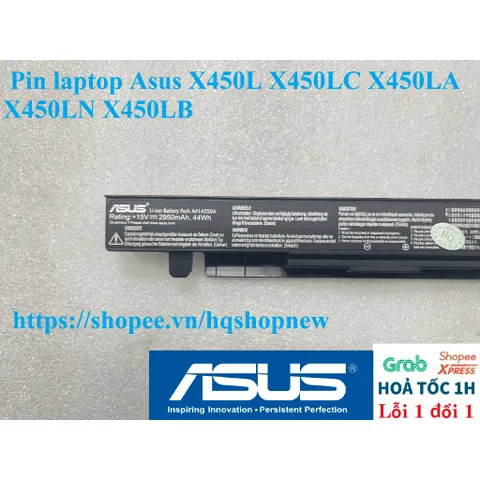 Pin laptop Asus X450L X450LC X450LA X450LN X450LB PHỤ KIỆN LAPTOP