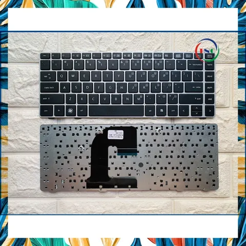 Phím Laptop HP Elitebook 8460 8460p 8460w 8470p 6470p không nút, khung màu ĐEN - BẠC nhập khẩu PHỤ KIỆN LAPTOP