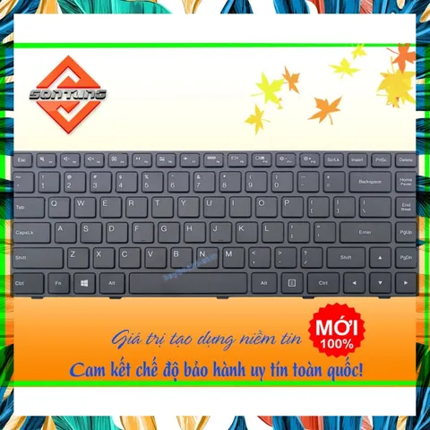 Bàn Phím Thay Thế Lenovo Ideapad 100-14 100-14IBD - Phụ Kiện Laptop US Layout, Chất Lượng Cao, Bảo Hành 09 Tháng