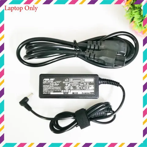 🔝 Sạc laptop ASUS 19V - 2.37A - 45W chân nhỏ, sạc asus hình chữ nhật chân 4.0mm x 1.35mm