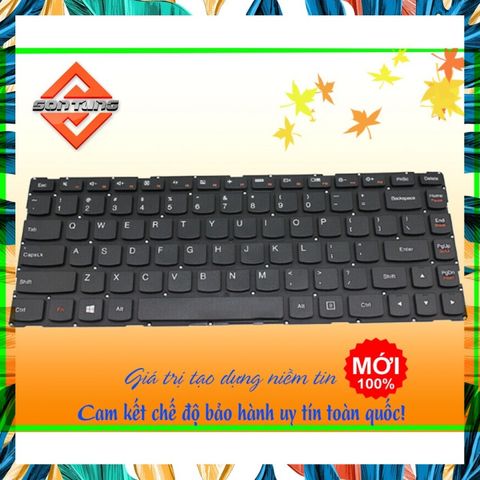 Bàn Phím Laptop Lenovo U41-70 500S-14ISK S41-35 S41-70 S41-75 - Thay Thế Chuẩn US, Độ Nhạy Cao, Bảo Hành 09 Tháng