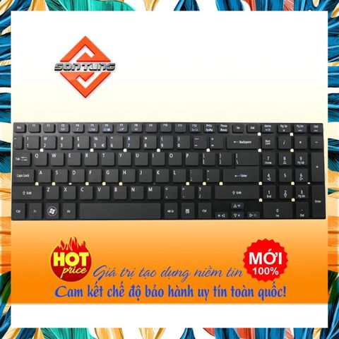 Bàn phím Laptop ACER 5830 E5-551 NV57 V3-571 E5-531 E5-572 - Phụ Kiện Thay Thế Chất Lượng Cao, Bảo Hành 9 Tháng