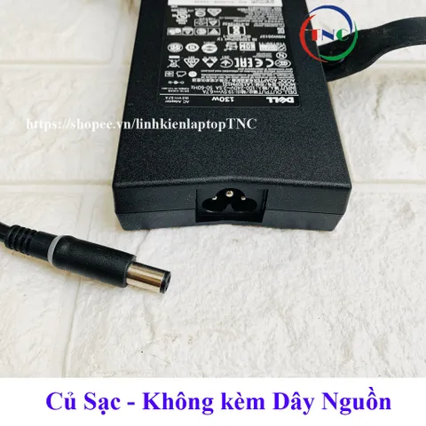 Sạc Laptop Dell 19.5V 6.7A 130W Slim hàng chính hãng ZIN Cao Cấp theo máy (Adapter Dell 130w) PHỤ KIỆN LAPTOP